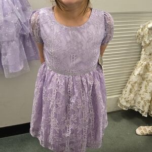 Lavender Lace Dress